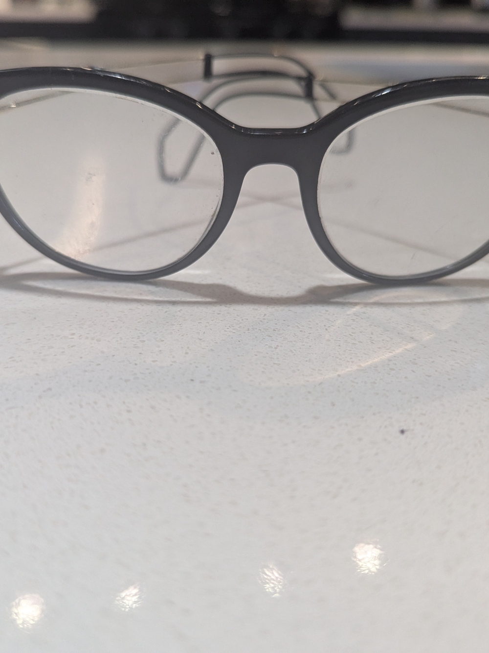 Classic Round Women’s Eyeglasses - Black